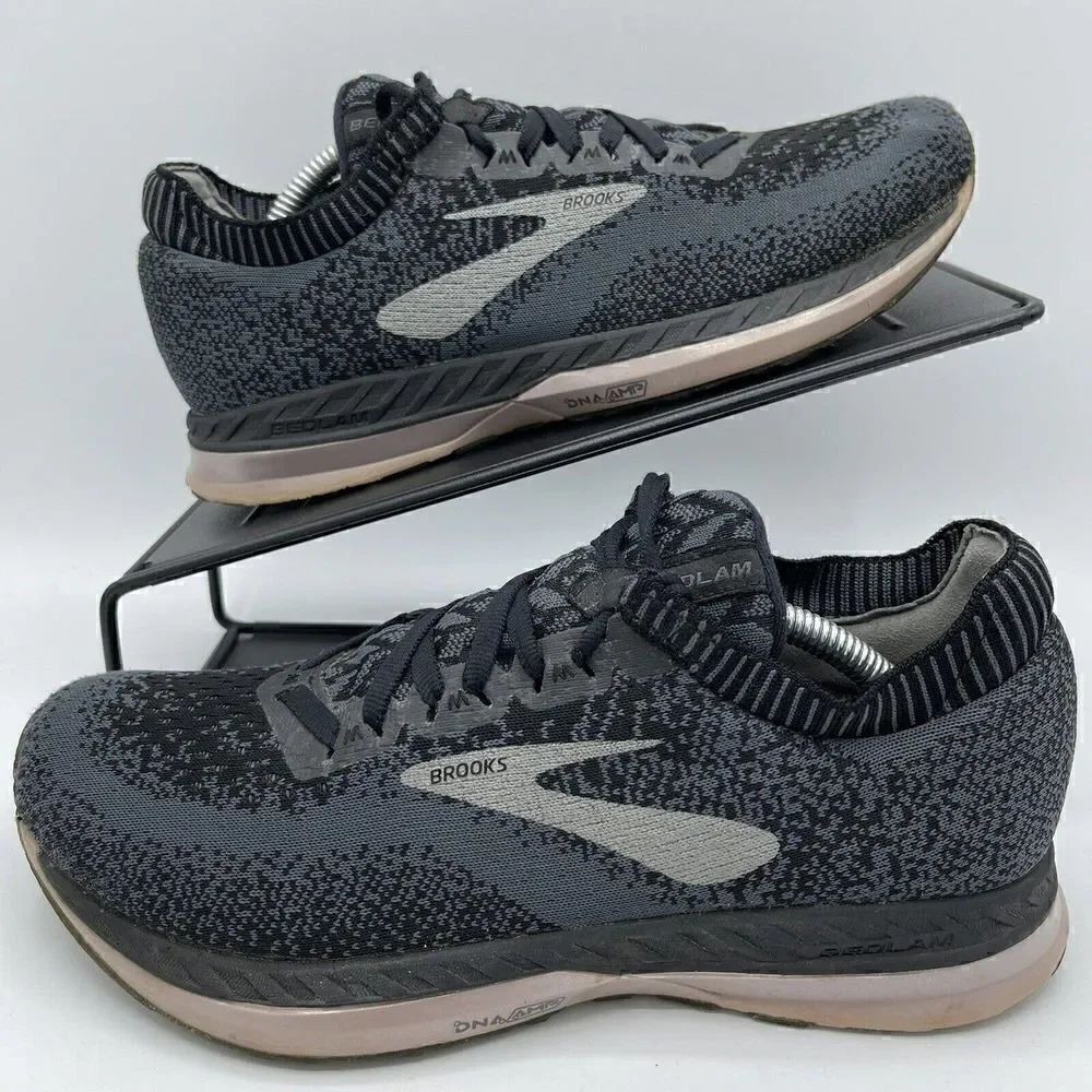 Brooks Bedlam Size 7.5 Women's Running Shoes Black 1202721B049 Womens DNA AMP